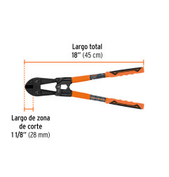 Cizalla Cortapernos 18"  profesional 12832 TRUPER