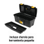 Caja para herramienta de 19" con compartimentos 20604 PRETUL