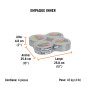 CINTA DOBLE CARA 19 MM X 5 MTS TRUPER 11725