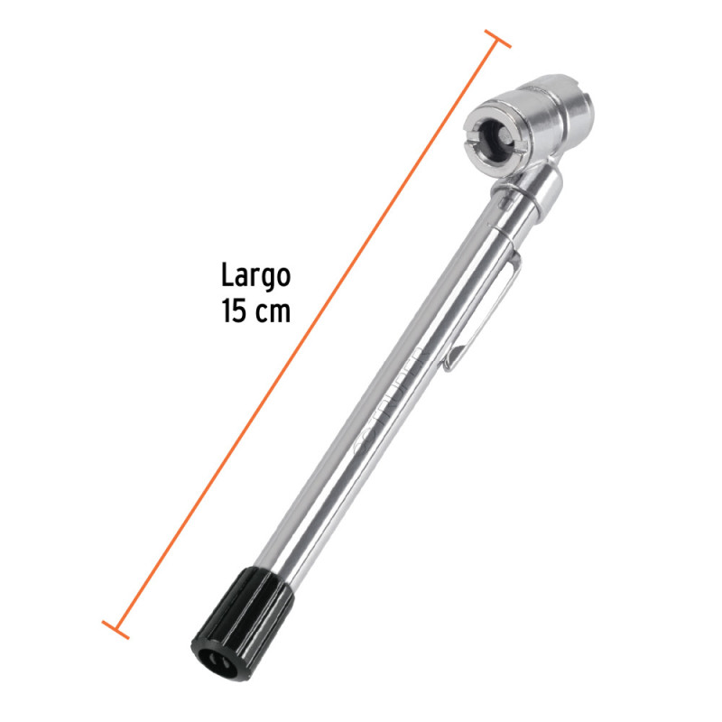 medidor de aire - calibrado de presión 120 lb 19099 truper
