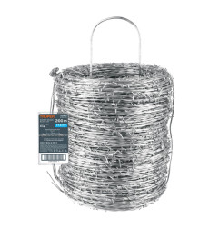 ALAMBRE DE PUAS CALIBRE 17.5 X 200 MTS TRUPER 103403
