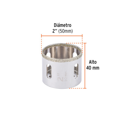 SIERRA COPA DIAMANTADA 2" 50 MM 17132 TRUPER