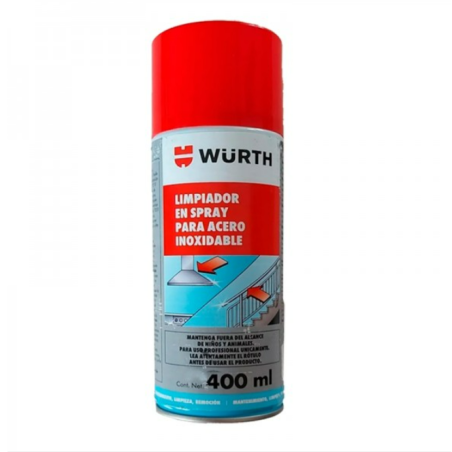 SPRAY MANTENIMIENTO ACERO INOX. 400 ML WURTH 10893121